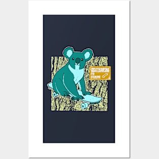 Koala - Skateboarding for everyone Posters and Art